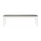 3-Seater Teak Cushioned Outdoor Bench | Ethnicraft Bok | Oroa.com