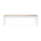3-Seater Teak Cushioned Outdoor Bench | Ethnicraft Bok | Oroa.com
