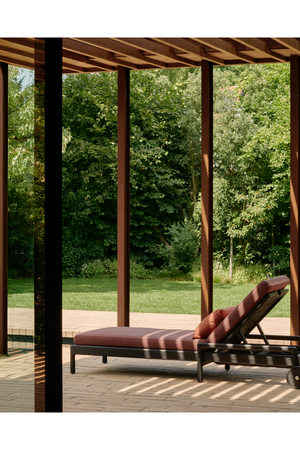 Adjustable Outdoor Lounger Cushion | Ethnicraft Jack | Oroa.com