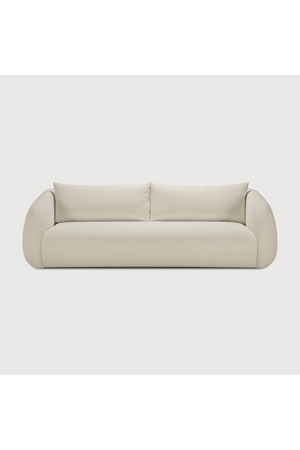 White Curved Sofa | Ethnicraft Contour | Oroa.com
