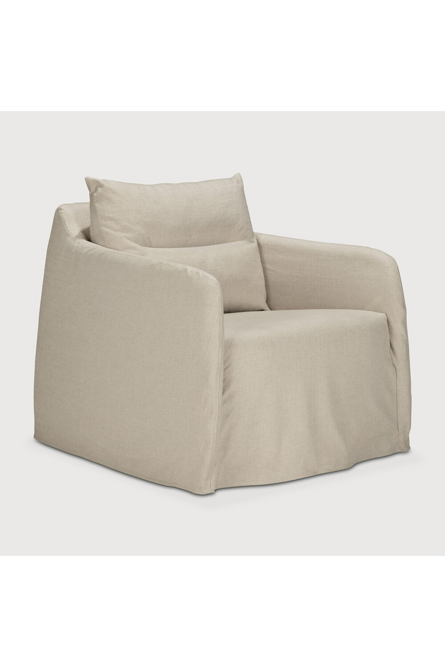 Linen Lounge Chair | Ethnicraft Weave | Oroatrade.com