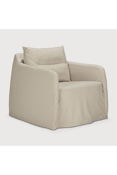 Linen Lounge Chair | Ethnicraft Weave | Oroatrade.com