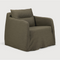 Linen Lounge Chair | Ethnicraft Weave | Oroatrade.com
