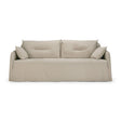 Modern European furniture - Linen Blend 2-Seater Sofa - www.oroa.com