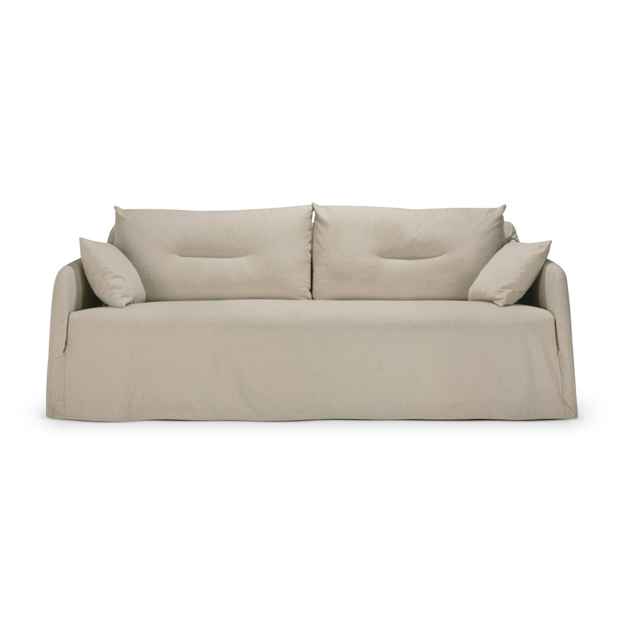 Modern European furniture - Linen Blend 2-Seater Sofa - www.oroa.com