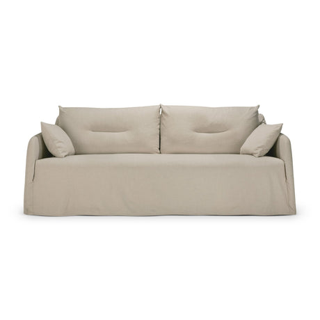 Modern European furniture - Linen Blend 2-Seater Sofa - www.oroa.com