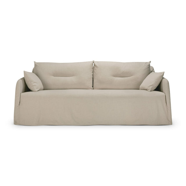 Modern European furniture - Linen Blend 2-Seater Sofa - www.oroa.com