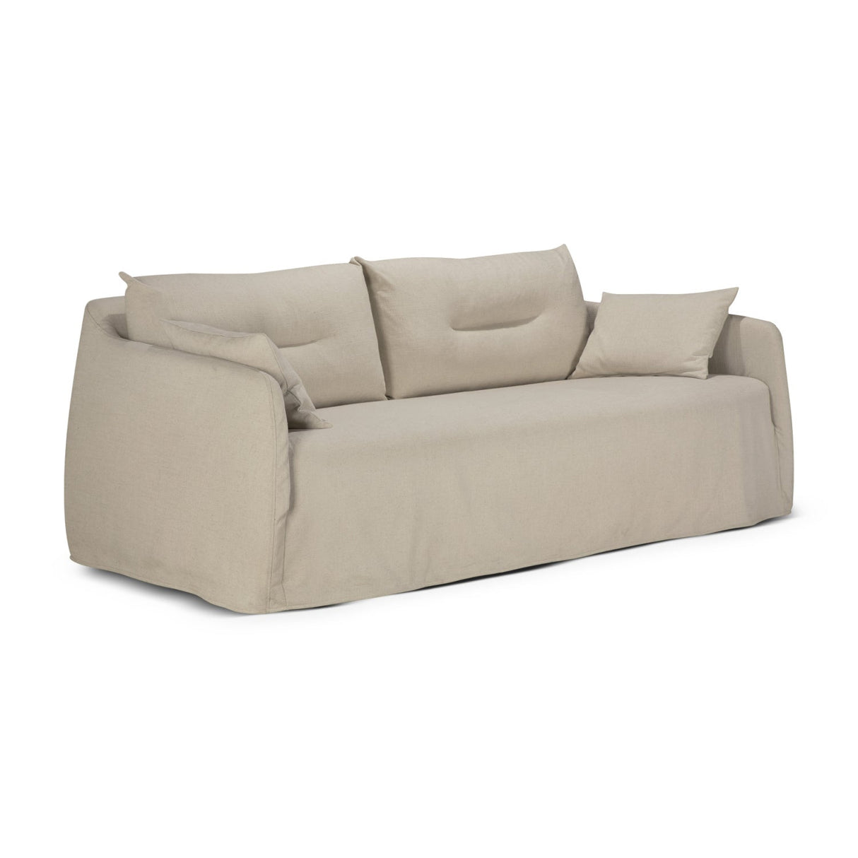 Modern European furniture - Linen Blend 2-Seater Sofa - www.oroa.com