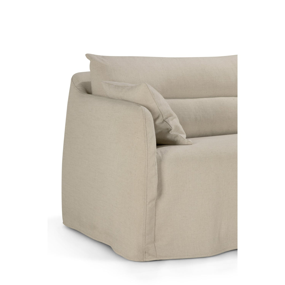 Modern European furniture - Linen Blend 2-Seater Sofa - www.oroa.com