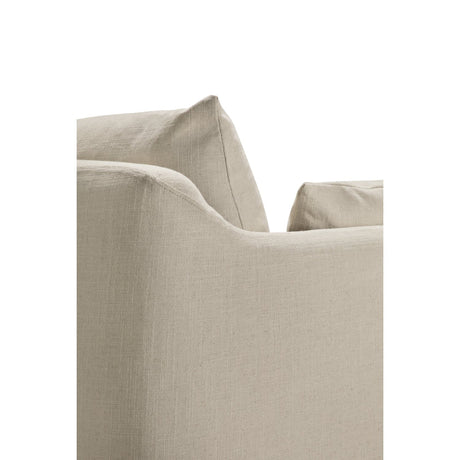 Modern European furniture - Linen Blend 2-Seater Sofa - www.oroa.com