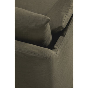  Modern European furniture - Linen Blend 2-Seater Sofa - www.oroa.com | Oroa.com