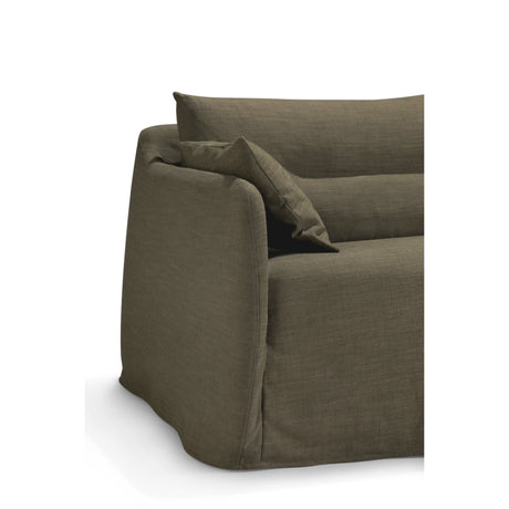 Modern European furniture - Linen Blend 2-Seater Sofa - www.oroa.com