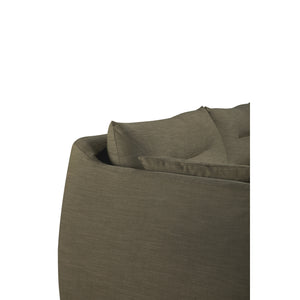   Modern European furniture - Linen Blend 2-Seater Sofa - www.oroa.com | Oroa.com