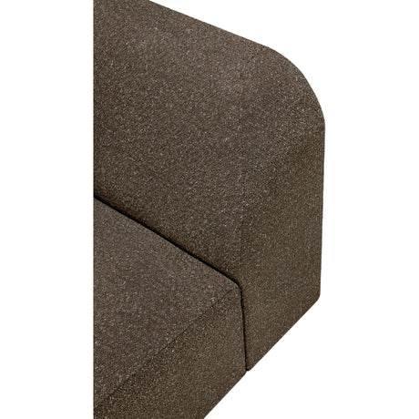 Brown Modular Sofa – Bulky – material finish alternate view 5
