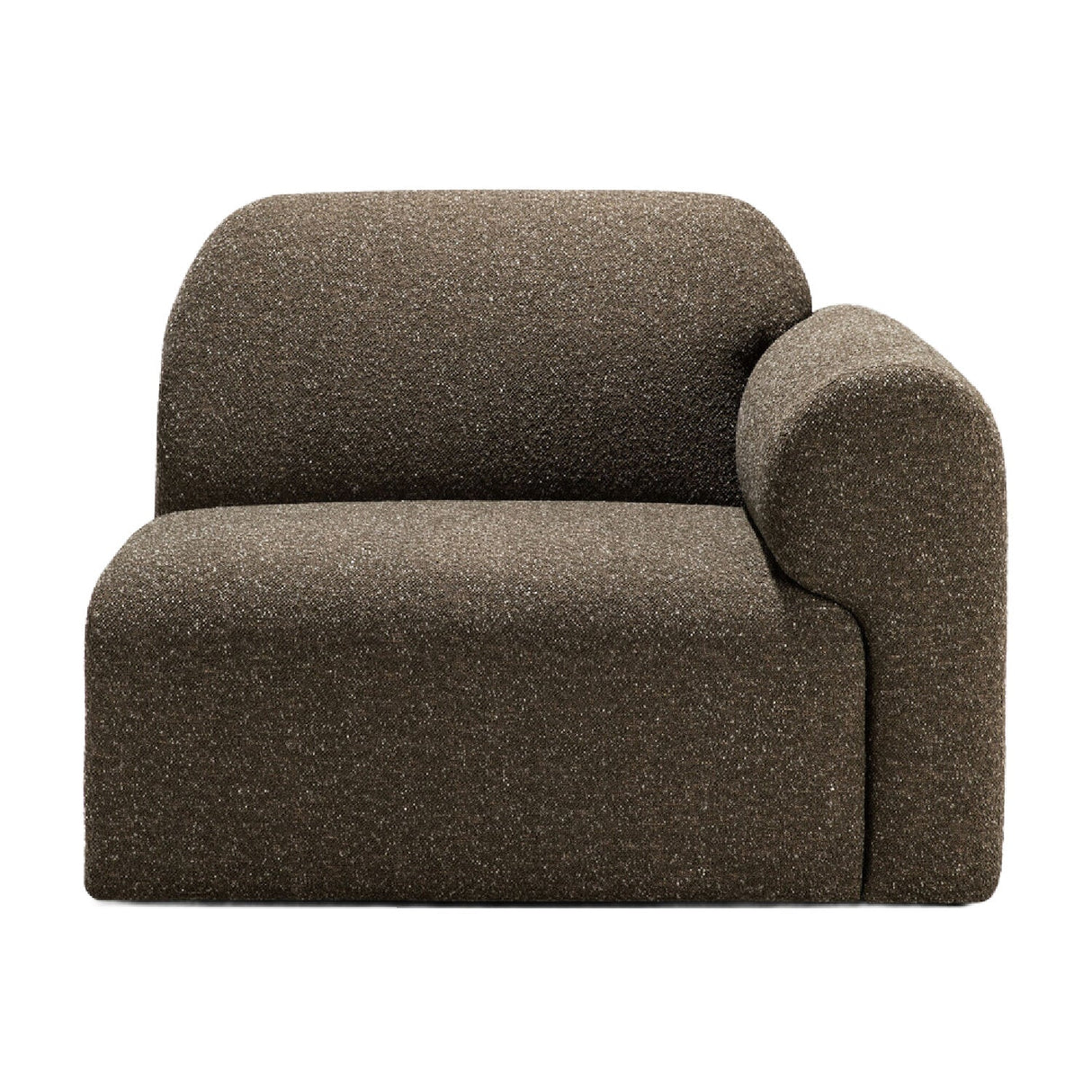 Brown Modular Sofa – Bulky – material finish alternate view 31