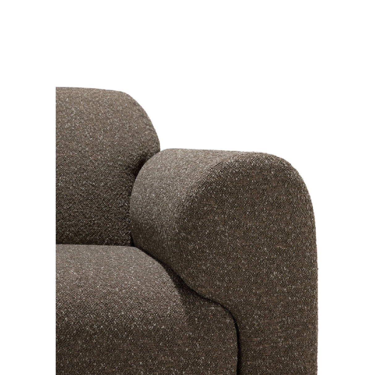 Brown Modular Sofa – Bulky – material finish alternate view 38