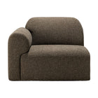 Brown Modular Sofa – Bulky – material finish alternate view 40