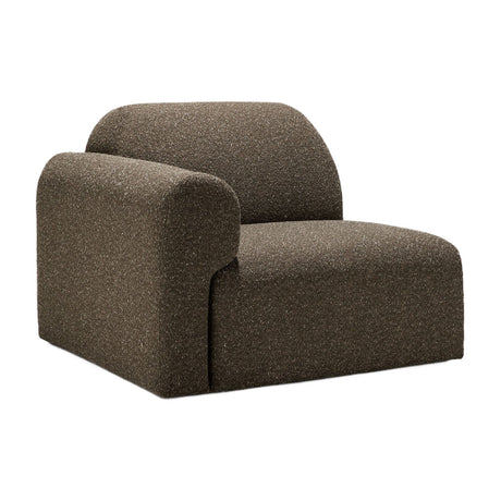 Brown Modular Sofa – Bulky – material finish alternate view 42