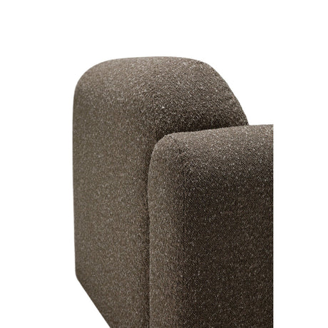 Brown Modular Sofa – Bulky – material finish alternate view 45