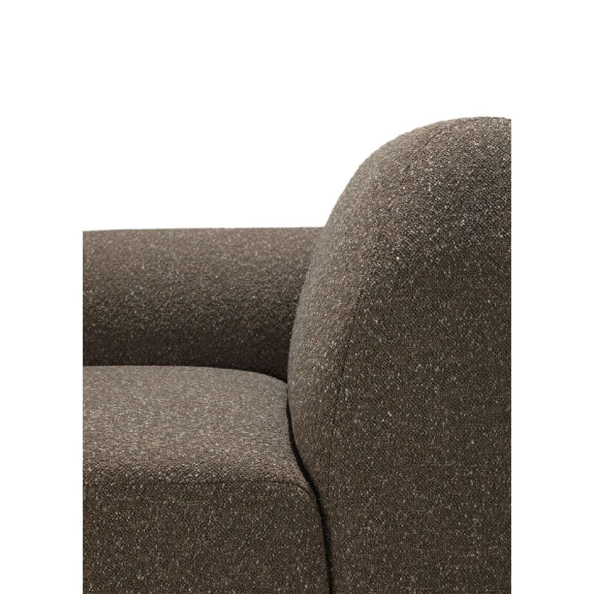 Brown Modular Sofa – Bulky – material finish alternate view 46