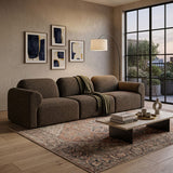 Brown Modular Sofa – Bulky – material finish alternate view 41