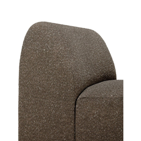 Brown Modular Sofa – Bulky – material finish alternate view 12