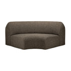 Brown Modular Sofa – Bulky – material finish alternate view 14
