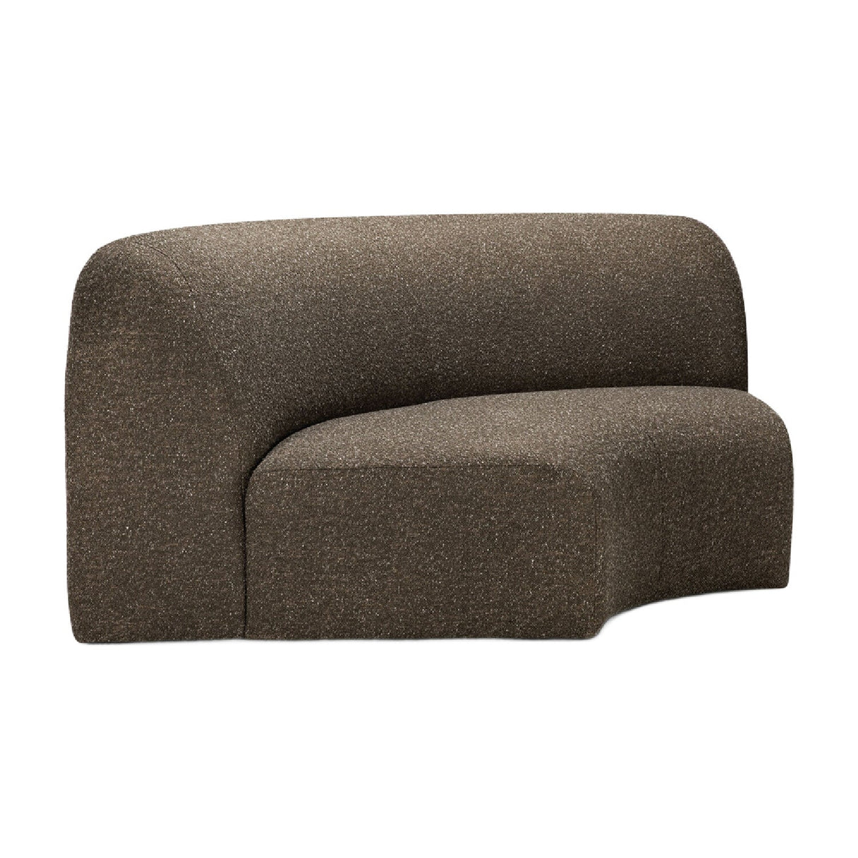 Brown Modular Sofa – Bulky – material finish alternate view 16
