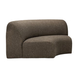 Brown Modular Sofa – Bulky – material finish alternate view 16
