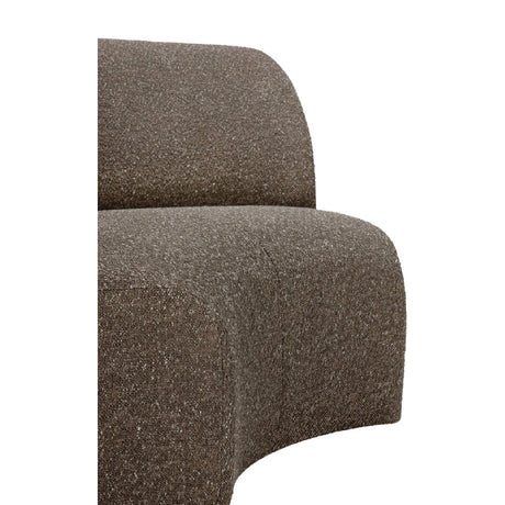 Brown Modular Sofa – Bulky – material finish alternate view 18