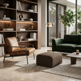 Brown Modular Sofa – Bulky – material finish alternate view 21