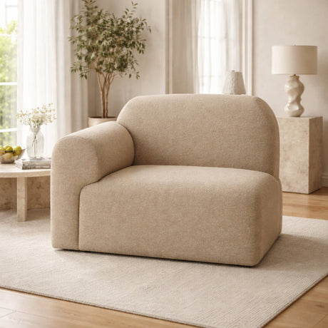 Modern European furniture - Beige Modular Sofa - www.oroa.com