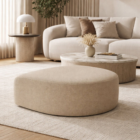 Modern European furniture - Beige Modular Sofa - www.oroa.com