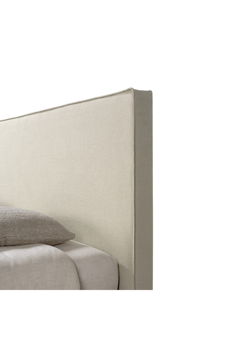 Removable Cover Modern King Bed | Ethnicraft Revive | Oroa.com