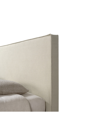Removable Cover Modern King Bed | Ethnicraft Revive | Oroa.com