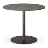 Round Pedestal Dining Table | Ethnicraft Blend | Oroa.com