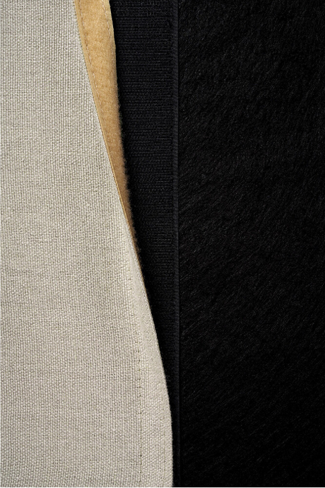 Modern Minimalist Linen Queen Bed | Ethnicraft Revive | Oroatrade.com
