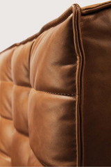 Brown Leather Modular Sofa | Ethnicraft N701 | Oroa.com