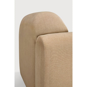   Modern European furniture - End Seater Sofa with Semi-Circle Footstool - www.oroa.com | Oroa.com