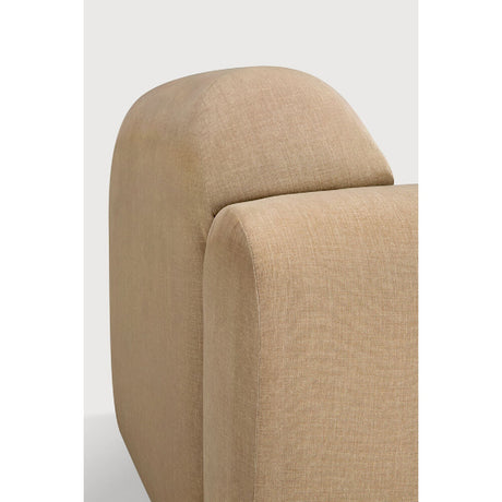 Modern European furniture - Modular Sofa with Semi - Circle Footstool - www.oroa.com
