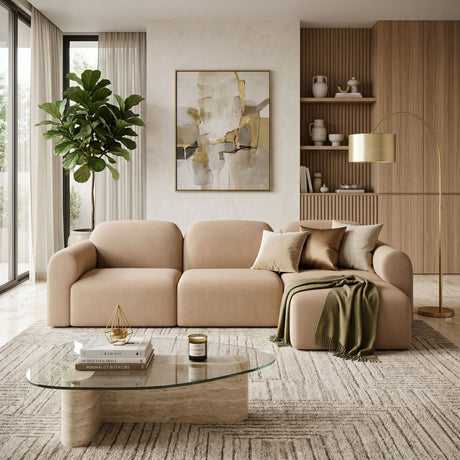 Modern or European furniture - 1-Seater Modular Sofa Set - www.oroa.com
