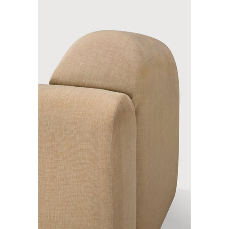 Modern European furniture - Modular Sofa with Semi - Circle Footstool - www.oroa.com