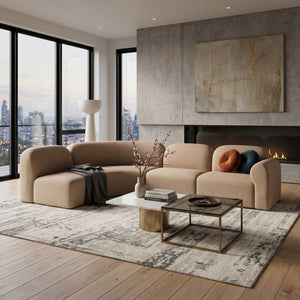   Modern or European furniture - Curved Modular Sofa Set - www.oroa.com | Oroa.com