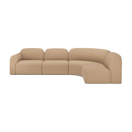 Modern or European furniture - Curved Modular Sofa Set - www.oroa.com