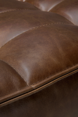 Dark Brown Leather Modular Sofa | Ethnicraft N701 | Oroa.com