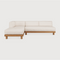 Outdoor Modular Chaise Sofa | Ethnicraft Monocle | Oroa.com
