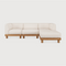Outdoor Modular Sofa with Chaise S | Ethnicraft Monocle | Oroa.com