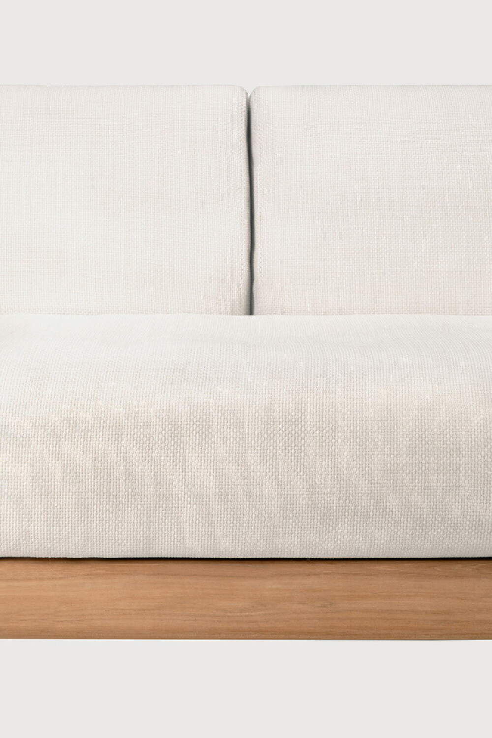 Outdoor 3-Seater Sofa with Ottoman | Ethnicraft Monocle | Oroa.com