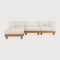 Outdoor Modular Sofa with Chaise S | Ethnicraft Monocle | Oroa.com
