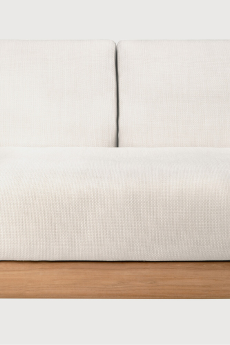 White 3-Seater Outdoor Modular Sofa | Ethnicraft Monocle | Oroa.com